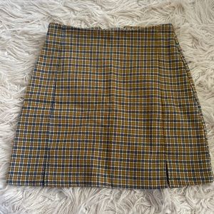 Plaid Brandy Melville skirt